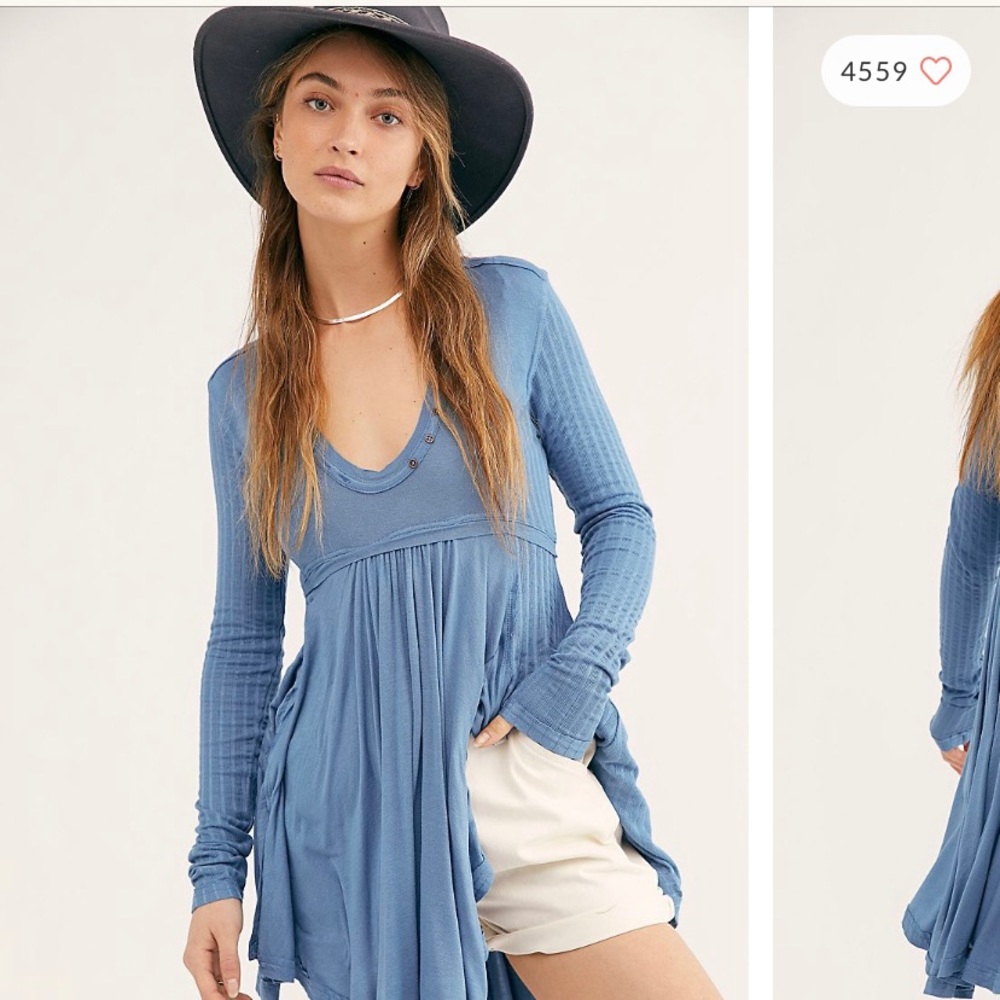 Free People Birdie Henley